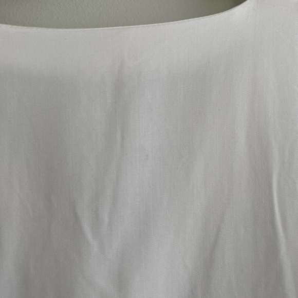 FRANK & Oak 100% Cotton White Button Down Long Sleeve Blouse Size M - Picture 6 of 8